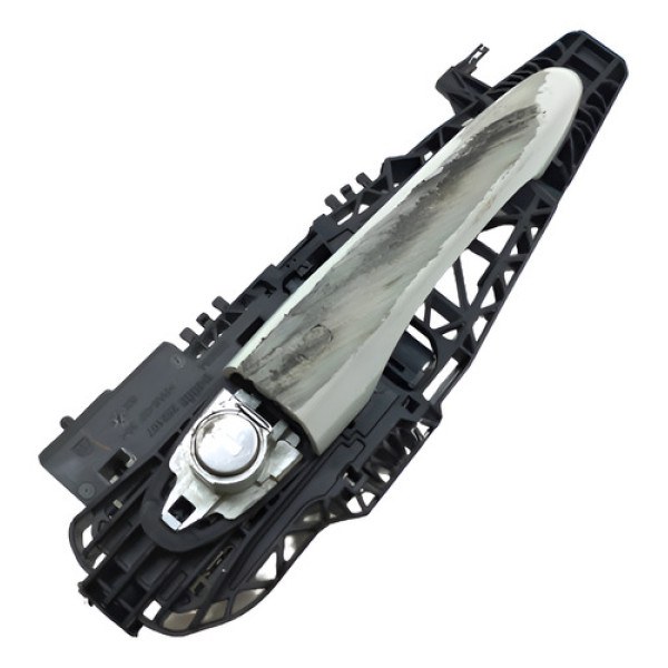 Maçaneta Dianteira Esquerda Compass 2023 C/detalhe  Prata Dianteira