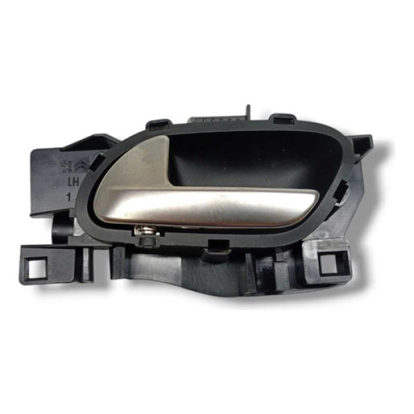 Maçaneta Interna Porta Dianteira Esquerda 208 2023 Cx1570 Prateado Dianteira