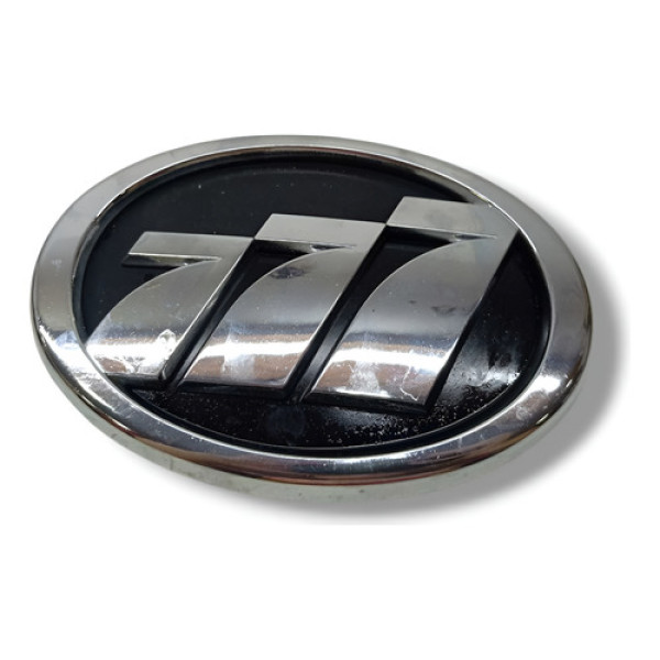 Emblema Dianteiro Lifan X60 2014 2015 2016 2017 2018 Prata/preto