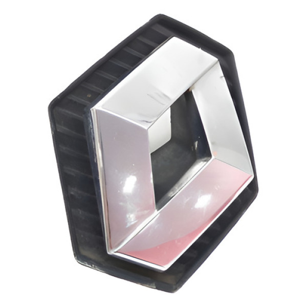 Emblema Símbolo Dianteiro Renault Clio 2003  Prata