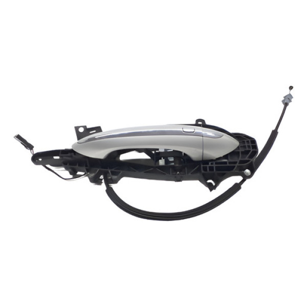 Maçaneta Porta Traseira Direita Cruze Hatch 2017   Prata Traseira