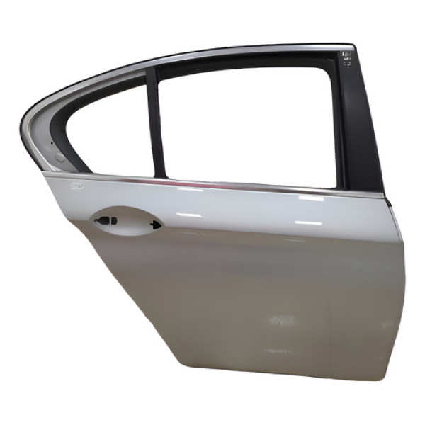 Porta Traseira Direita Bmw 535i 2011 Sedan C/detalhe Traseira Direita Cinza