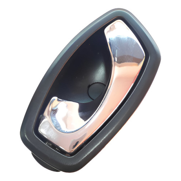 Maçaneta Interna Porta Traseira Esquerda Captur 2018 Cx2049 Cinza Traseira