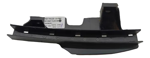 Canaleta Guia Vidro Traseiro Direito Fiat Palio 2007 Preto