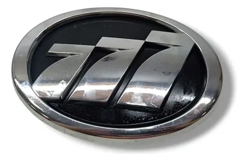 Emblema Dianteiro Lifan X60 2014 2015 2016 2017 2018 Prata/preto